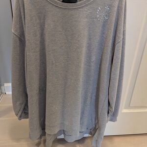 Lane Bryant Snowflake Embellished Sweatshirt